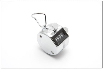 Mechanical Hand Tally Counter – Manual Clicker Counter for Inventory ...